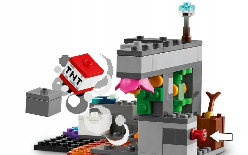 LEGO Minecraft susitikimo su sargu konstruktorius, 238 dalių