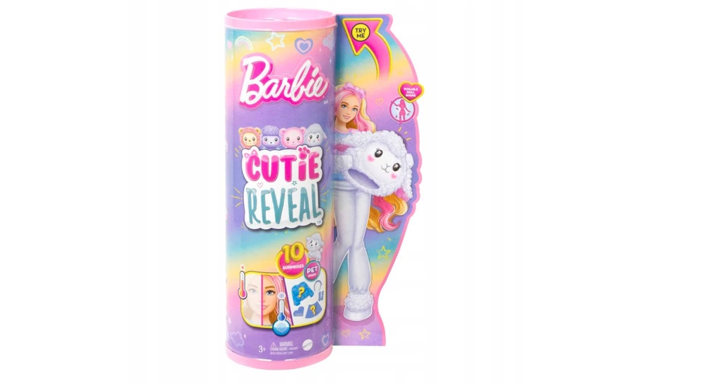 Lėlė Barbie Cutie Reveal rinkinys ėriukė