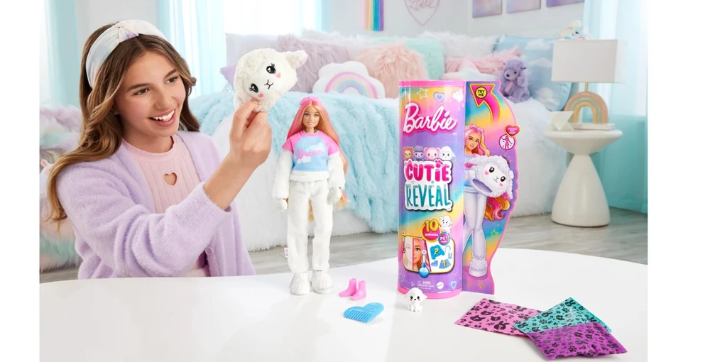 Lėlė Barbie Cutie Reveal rinkinys ėriukė