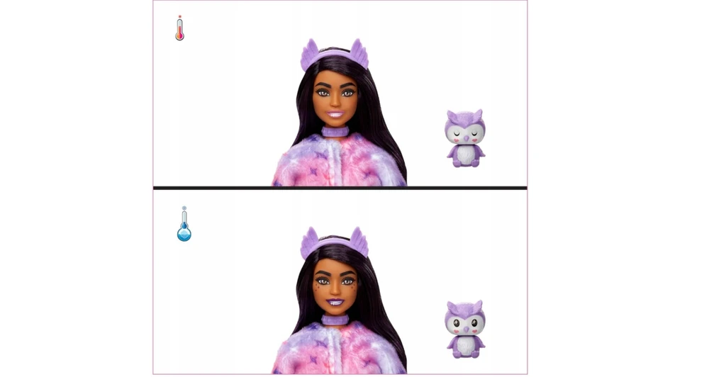 Lėlė Barbie Cutie Reveal rinkinys pelėda