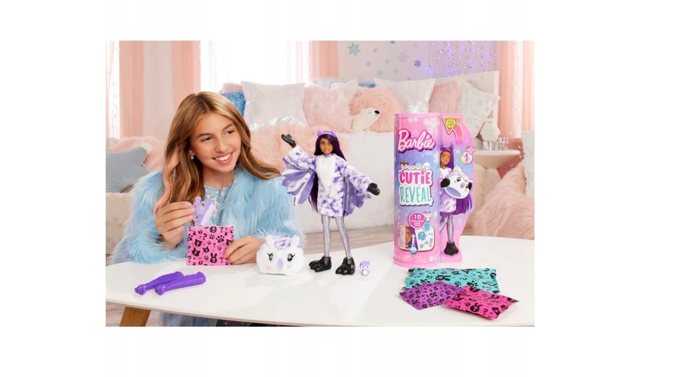Lėlė Barbie Cutie Reveal rinkinys pelėda