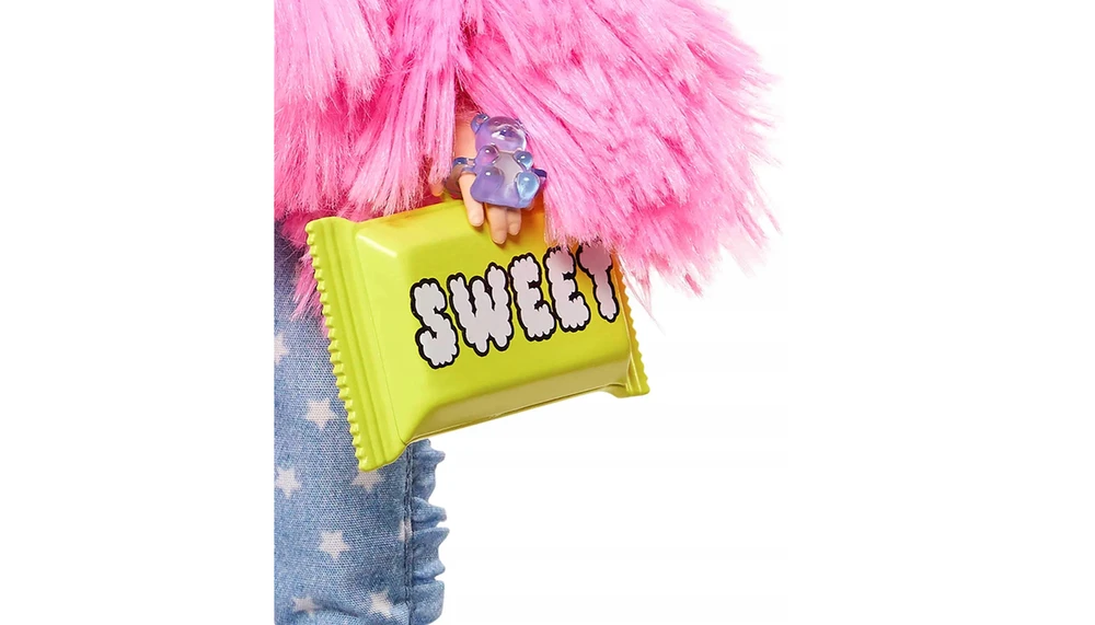 Lėlė Barbie Extra Rožinė Coat With Pig Unicorn rinkinys GRN28