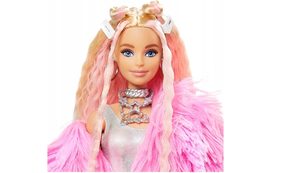 Lėlė Barbie Extra Rožinė Coat With Pig Unicorn rinkinys GRN28