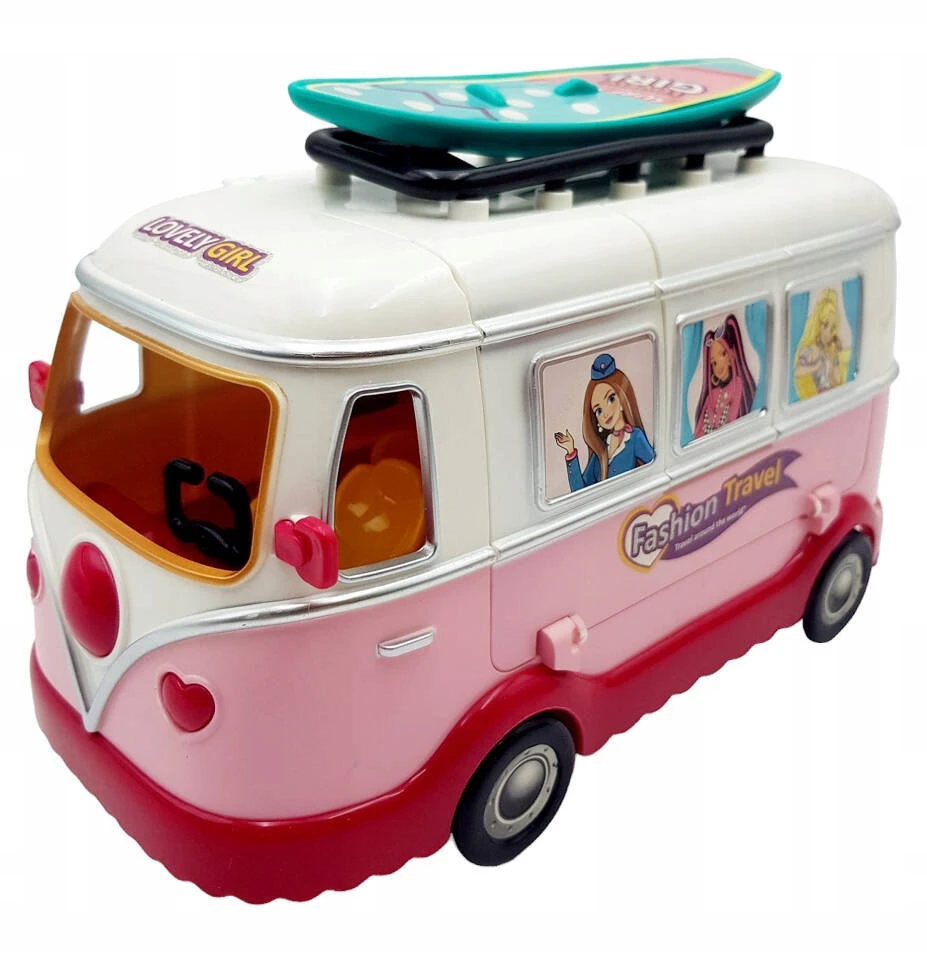 Lėlių kelioninis autobusas Sapphire Kids