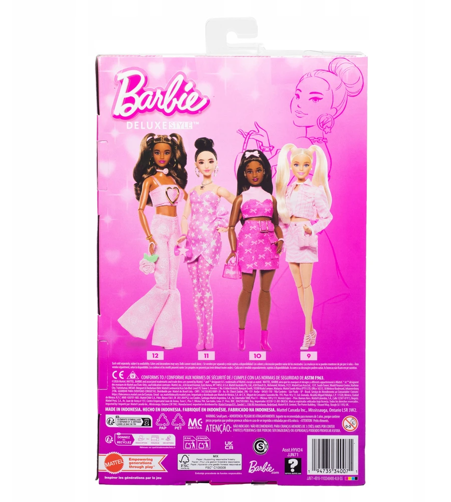 Mados lėlė Barbie, 28 cm