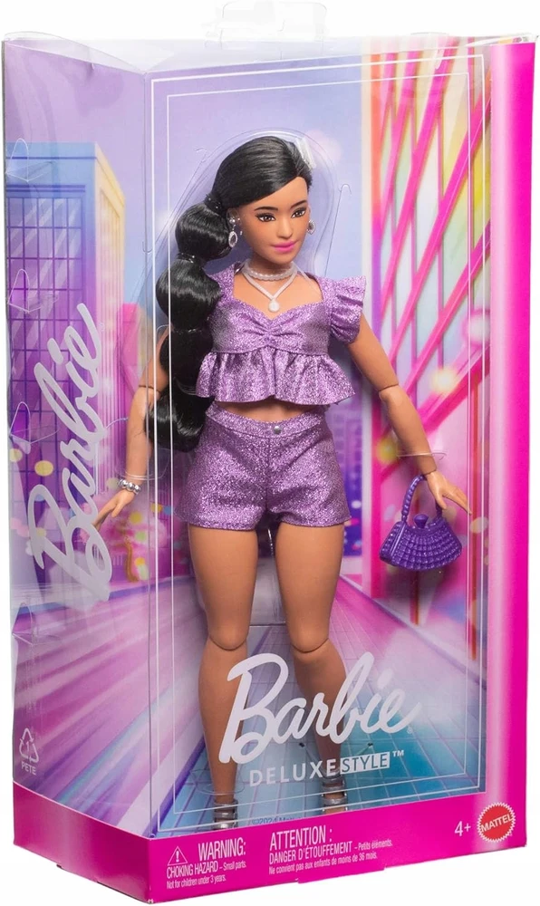 Mados lėlė Barbie, violetinė