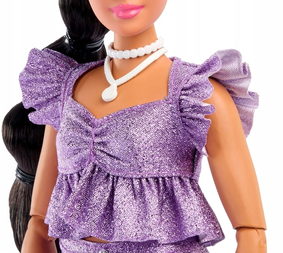 Mados lėlė Barbie, violetinė