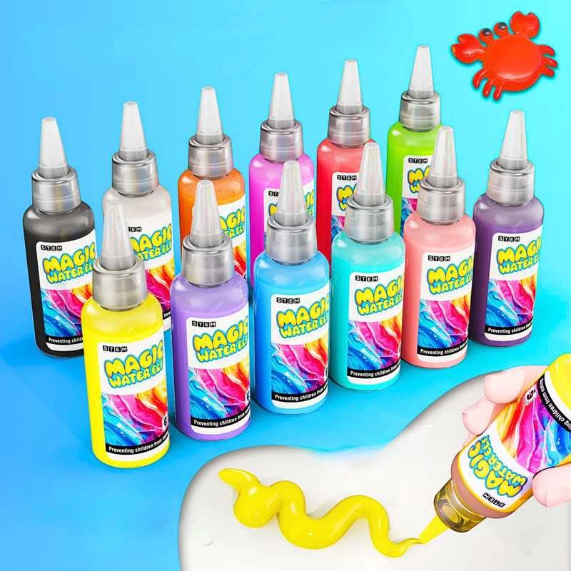 Magiškas 3D slime rinkinys gelinėms figūrėlėms kurti