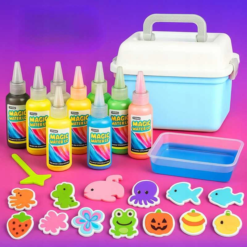 Magiškas 3D slime rinkinys gelinėms figūrėlėms kurti