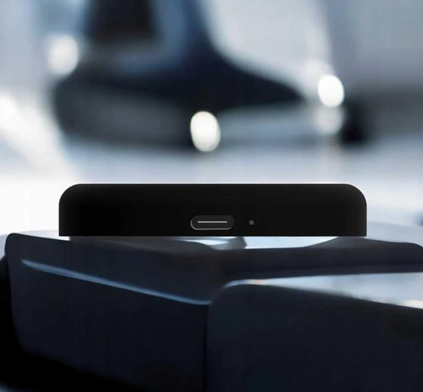 Magnetinis belaidis powerbankas 5000 mAh – mini, juodas, iPhone su MagSafe