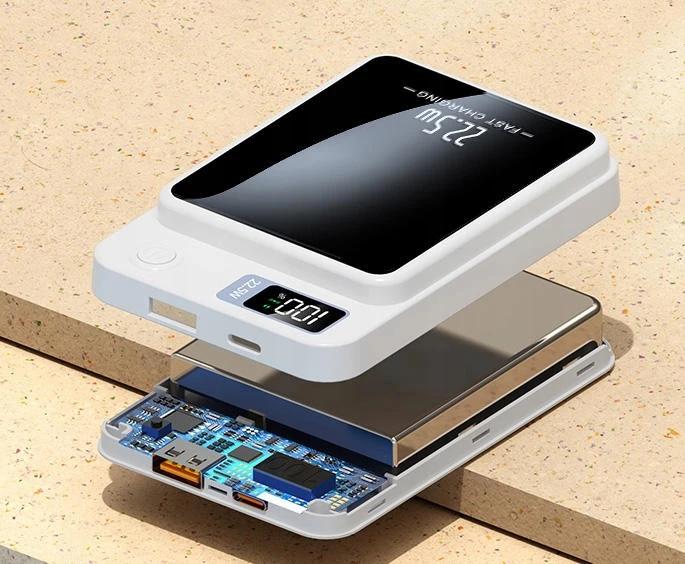 Magnetinis išorinis akumuliatorius, 10 000 mAh