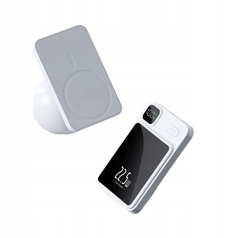 Magnetinis išorinis akumuliatorius, 10 000 mAh
