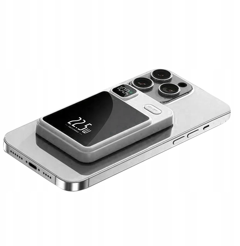 Magnetinis išorinis akumuliatorius, 10 000 mAh