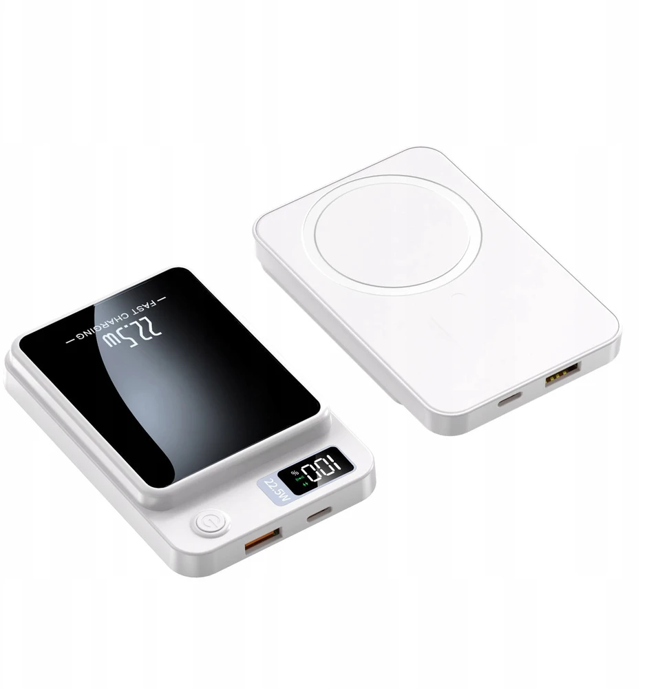 Magnetinis išorinis akumuliatorius, 10 000 mAh