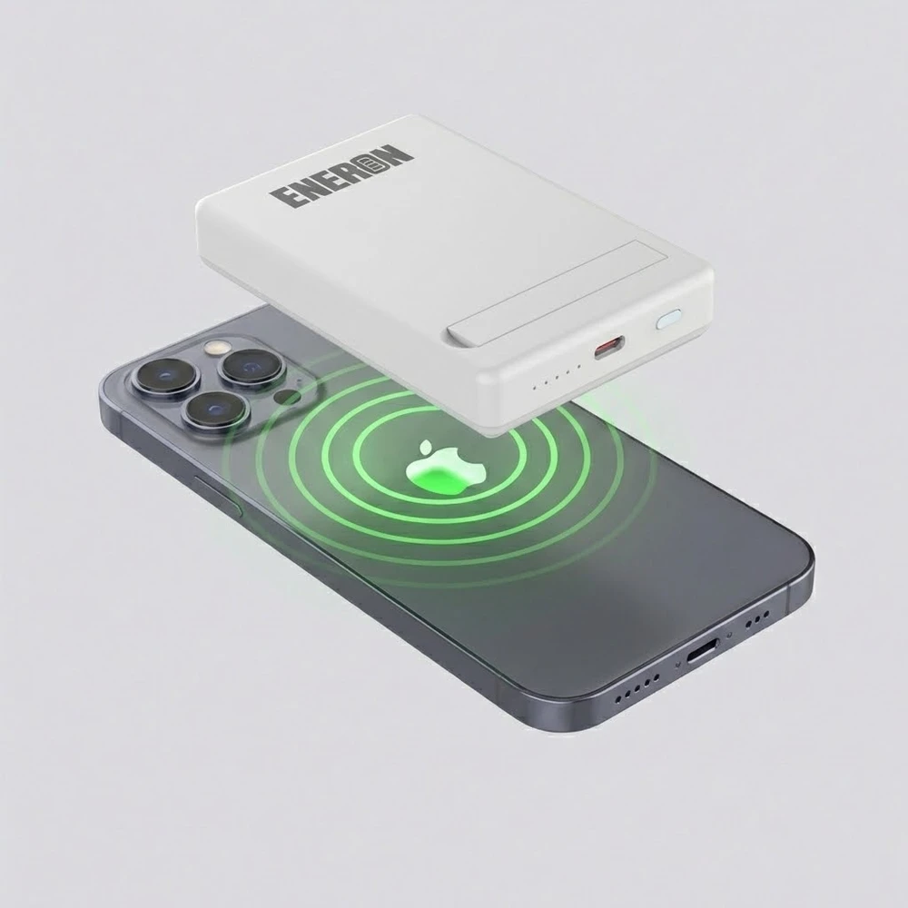 Magnetinis išorinis akumuliatorius Eneron, 5000 mAh