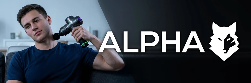 Masažuoklis ALPHA, 10 antgalių