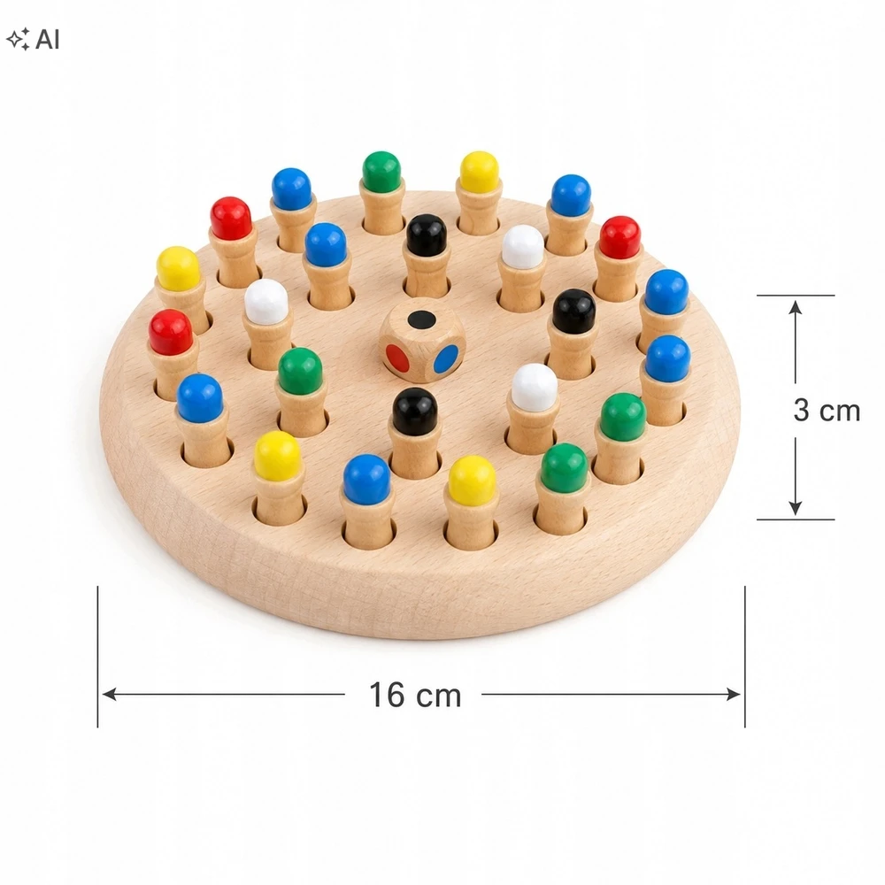 Medinis atminties žaidimas LittleKingdom, 16 cm