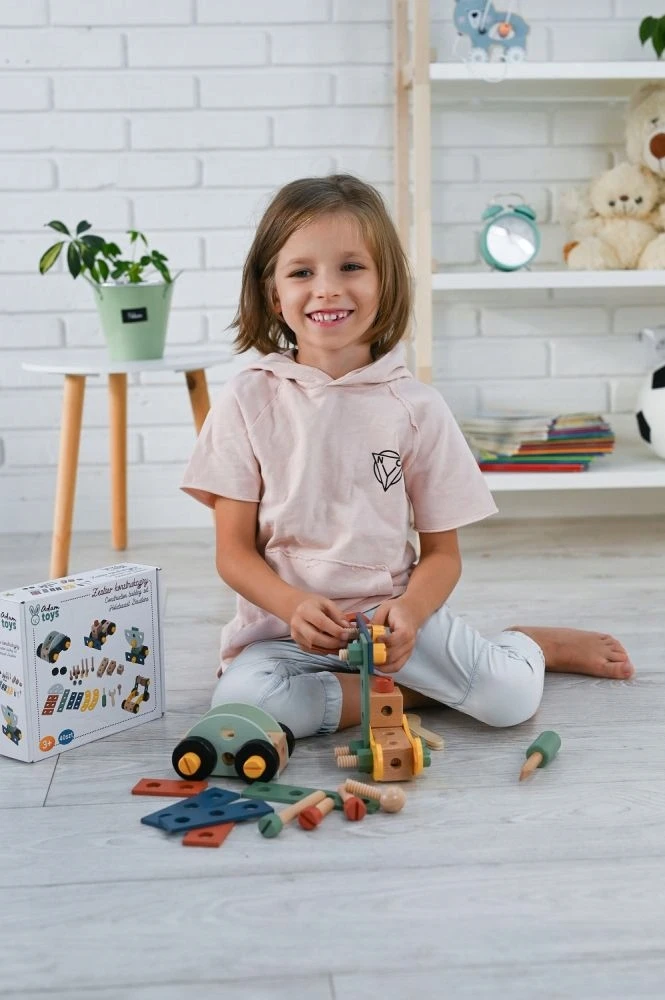 Medinis konstruktorius Adam Toys, 40 vnt.