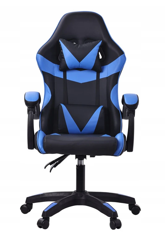 Mėlyna ergonominė žaidimų kėdė DRAGO