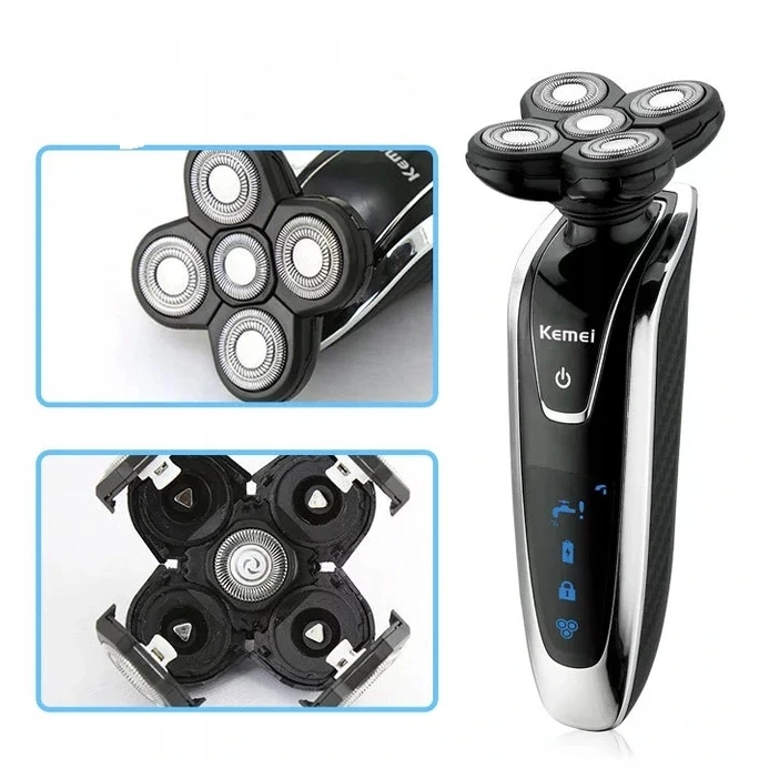 Mens Shaver Vyriška 5D elektrinė barzdaskutė