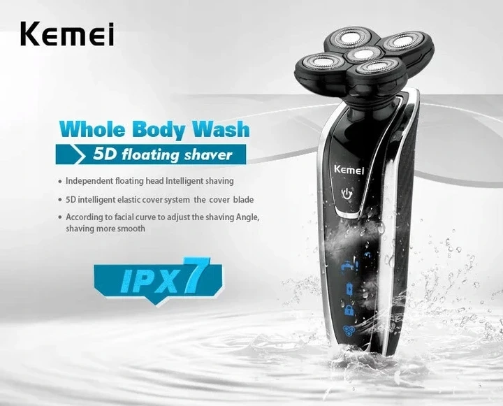 Mens Shaver Vyriška 5D elektrinė barzdaskutė