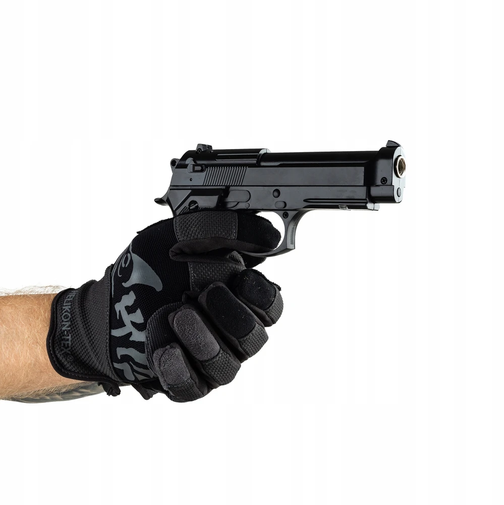 Metalinis žaislinis pistoletas Combat, juodas
