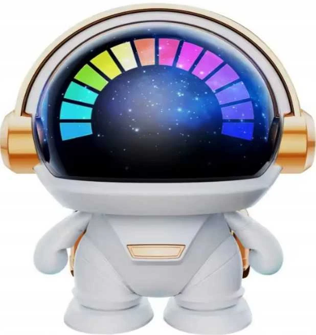 Mini išmanioji „Bluetooth“ kolonėlė su RGB LED apšvietimu „Astronaut“