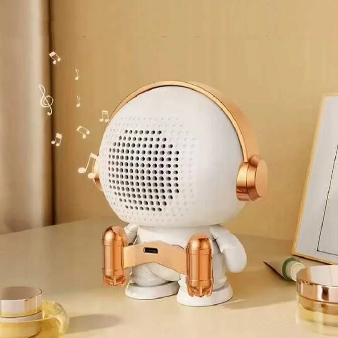 Mini išmanioji „Bluetooth“ kolonėlė su RGB LED apšvietimu „Astronaut“