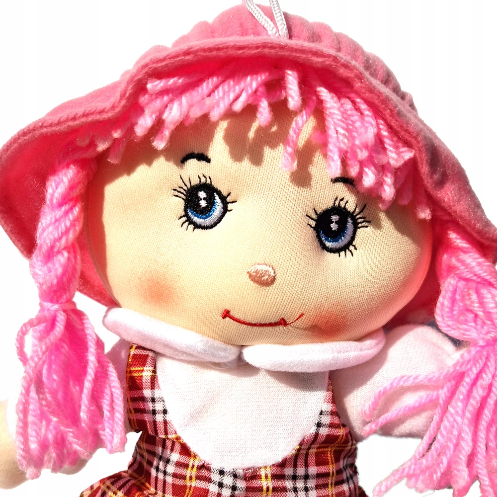 Minkšta skudurinė lėlė Zuzia, 45 cm