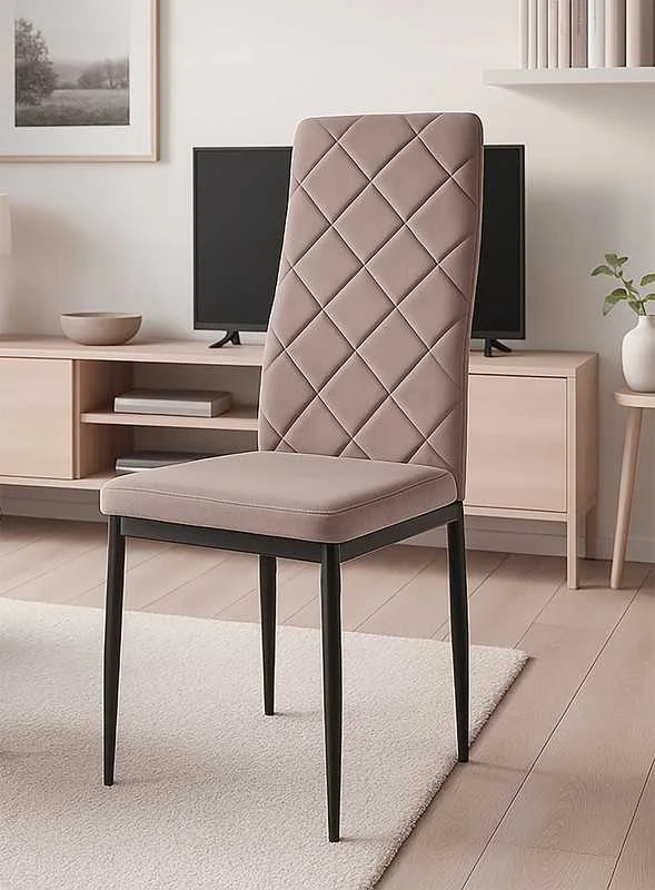 Moderni kėdė MARK II KT117 taupe spalvos virtuvei ir valgomajam