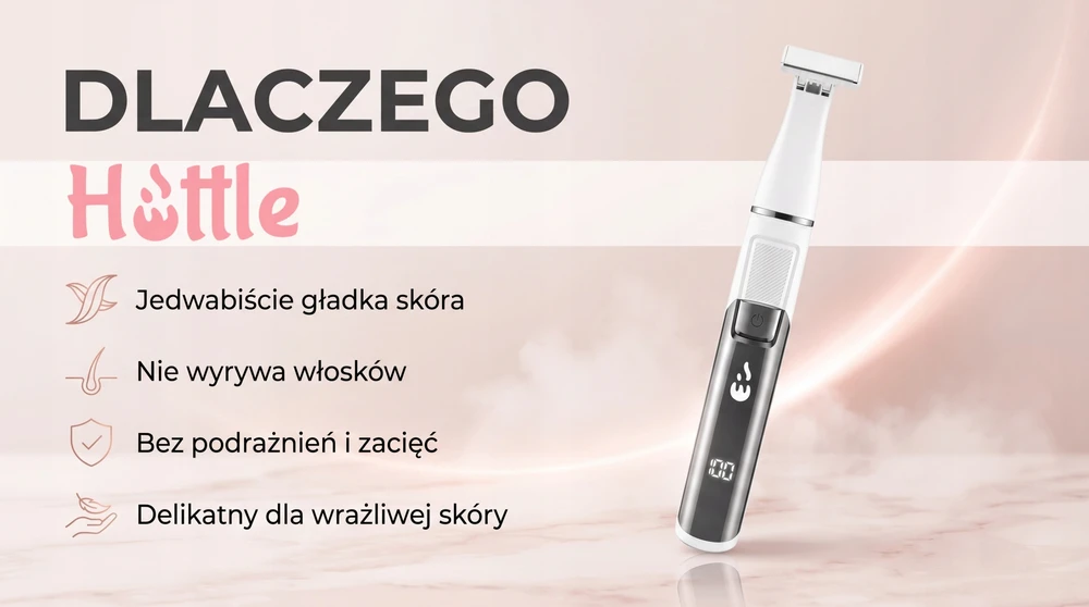 Moteriška elektrinė barzdaskutė HOTTLE