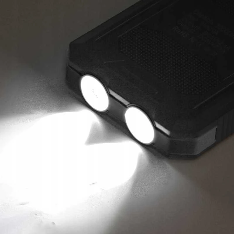 Multifunkcinis powerbank 10000 mAh su LED žibintuvėliu – energija ir šviesa viename