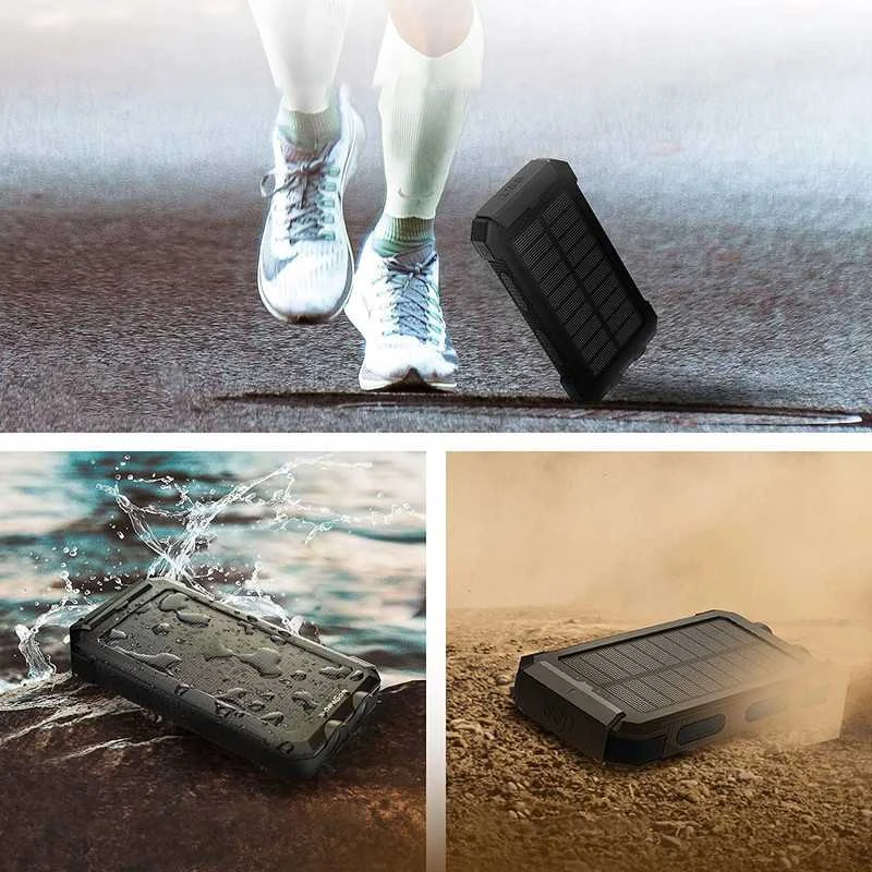 Multifunkcinis powerbank 10000 mAh su LED žibintuvėliu – energija ir šviesa viename