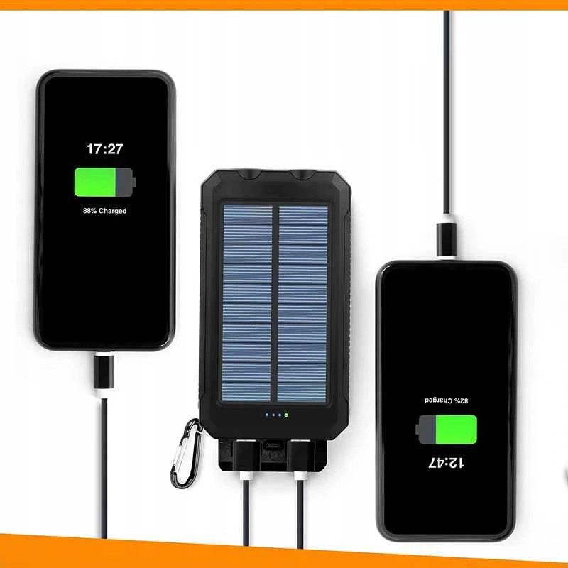 Multifunkcinis powerbank 10000 mAh su LED žibintuvėliu – energija ir šviesa viename