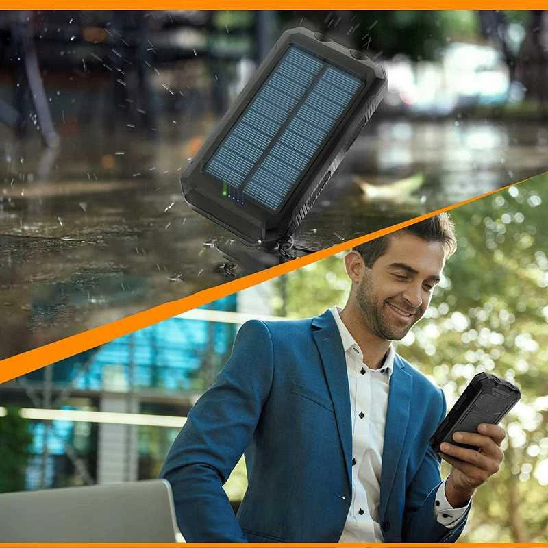 Multifunkcinis powerbank 10000 mAh su LED žibintuvėliu – energija ir šviesa viename