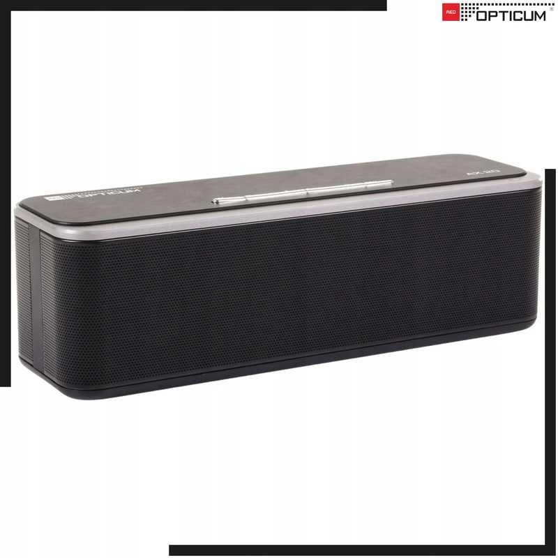 Nešiojama belaidė „Bluetooth“ kolonėlė AX20 10 W su stipriu bosu, juoda