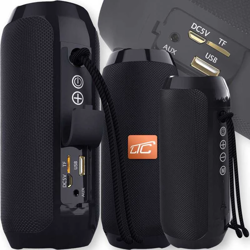 Nešiojama belaidė „Bluetooth“ kolonėlė „Boombox“ su USB, SD ir AUX