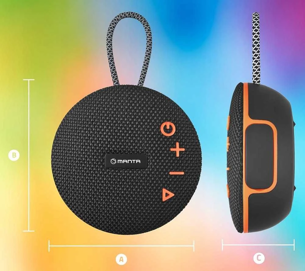 Nešiojama belaidė „Bluetooth“ kolonėlė Manta SPK02GO