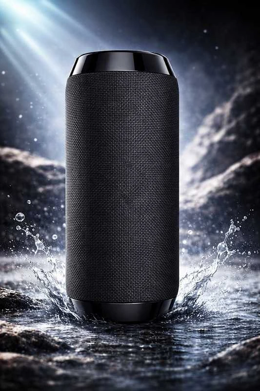 Nešiojama belaidė „Bluetooth“ kolonėlė su FM radiju, USB, SD ir AUX