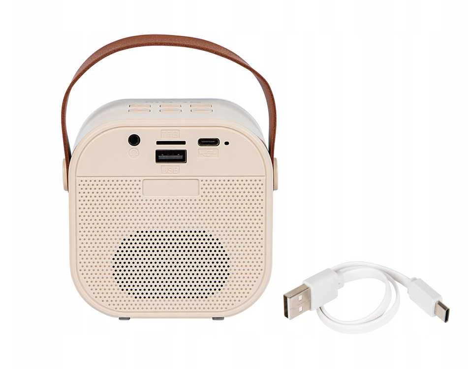 Nešiojama „Bluetooth“ kolonėlė „Blow“ su karaoke mikrofonu ir RGB apšvietimu