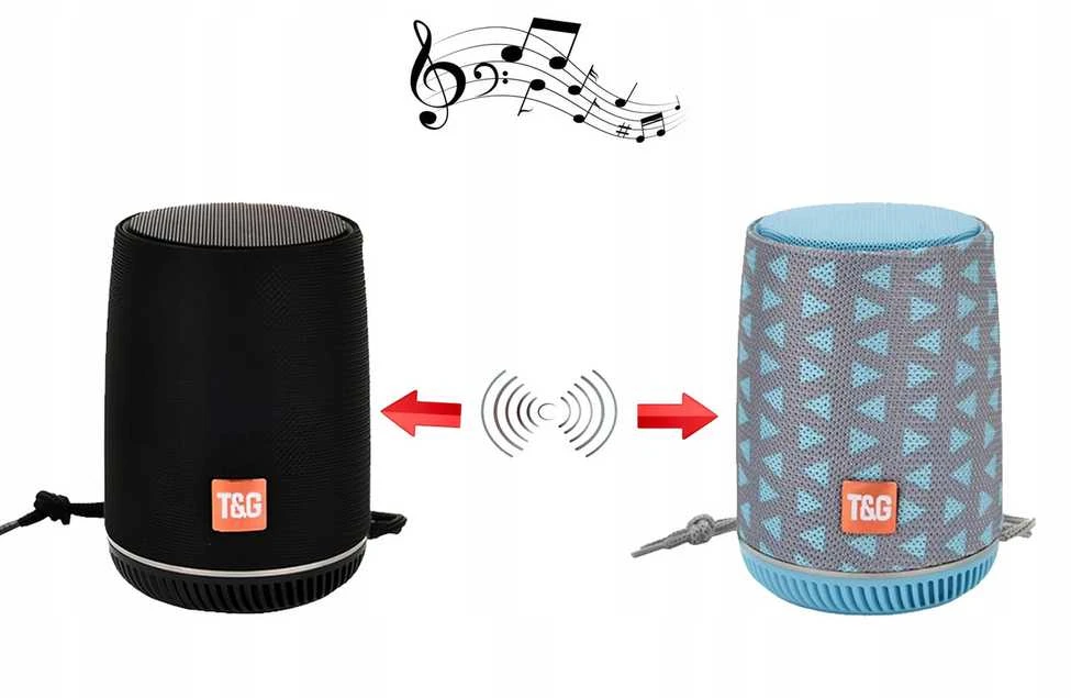 Nešiojama išmanioji belaidė „Bluetooth“ kolonėlė su FM radiju ir USB
