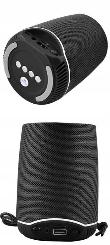 Nešiojama išmanioji belaidė „Bluetooth“ kolonėlė su FM radiju ir USB