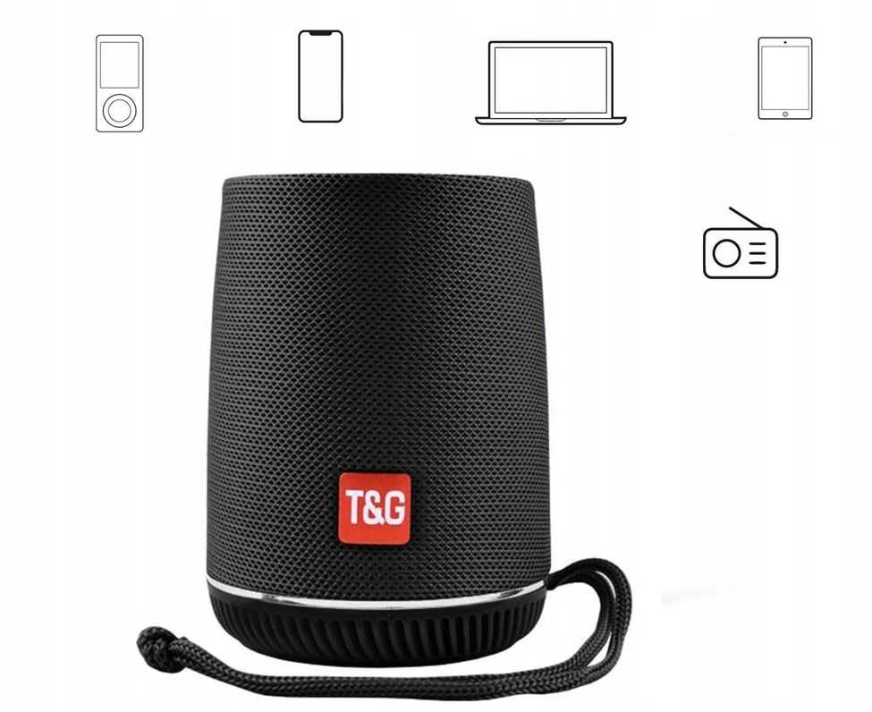 Nešiojama išmanioji belaidė „Bluetooth“ kolonėlė su FM radiju ir USB