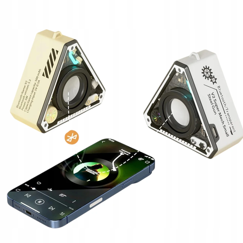 Nešiojamoji Bluetooth kolonėlė ABC, 3 W