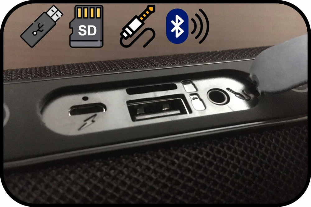 Nešiojamoji „Bluetooth“ kolonėlė Blow, 20 W