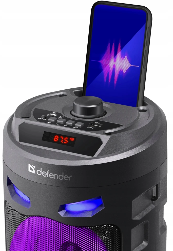 Nešiojamoji „Bluetooth“ kolonėlė Defender, 16 W