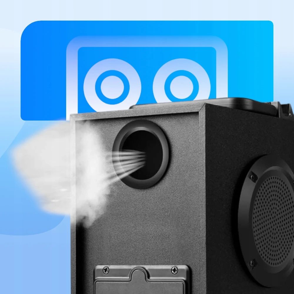 Nešiojamoji „Bluetooth“ kolonėlė Hitelo, 800 W