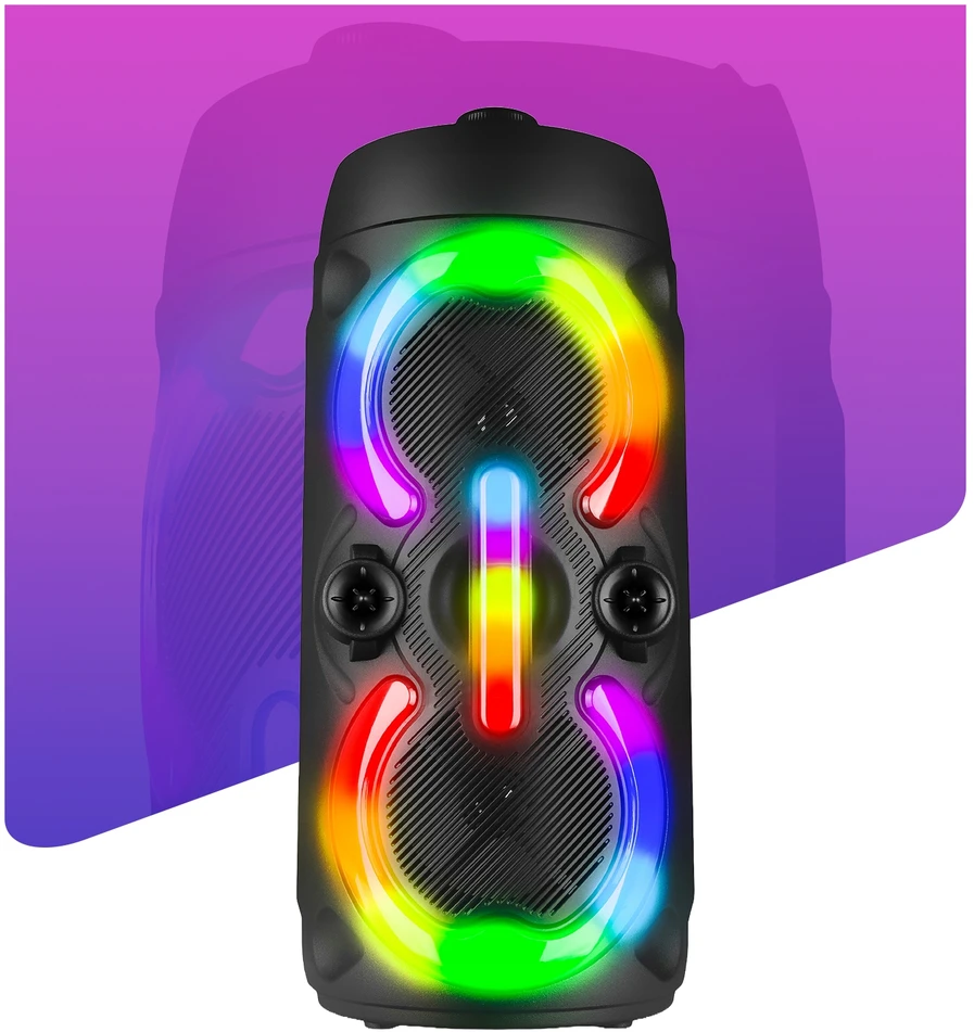 Nešiojamoji „Bluetooth“ kolonėlė Hitelo, 1100 W
