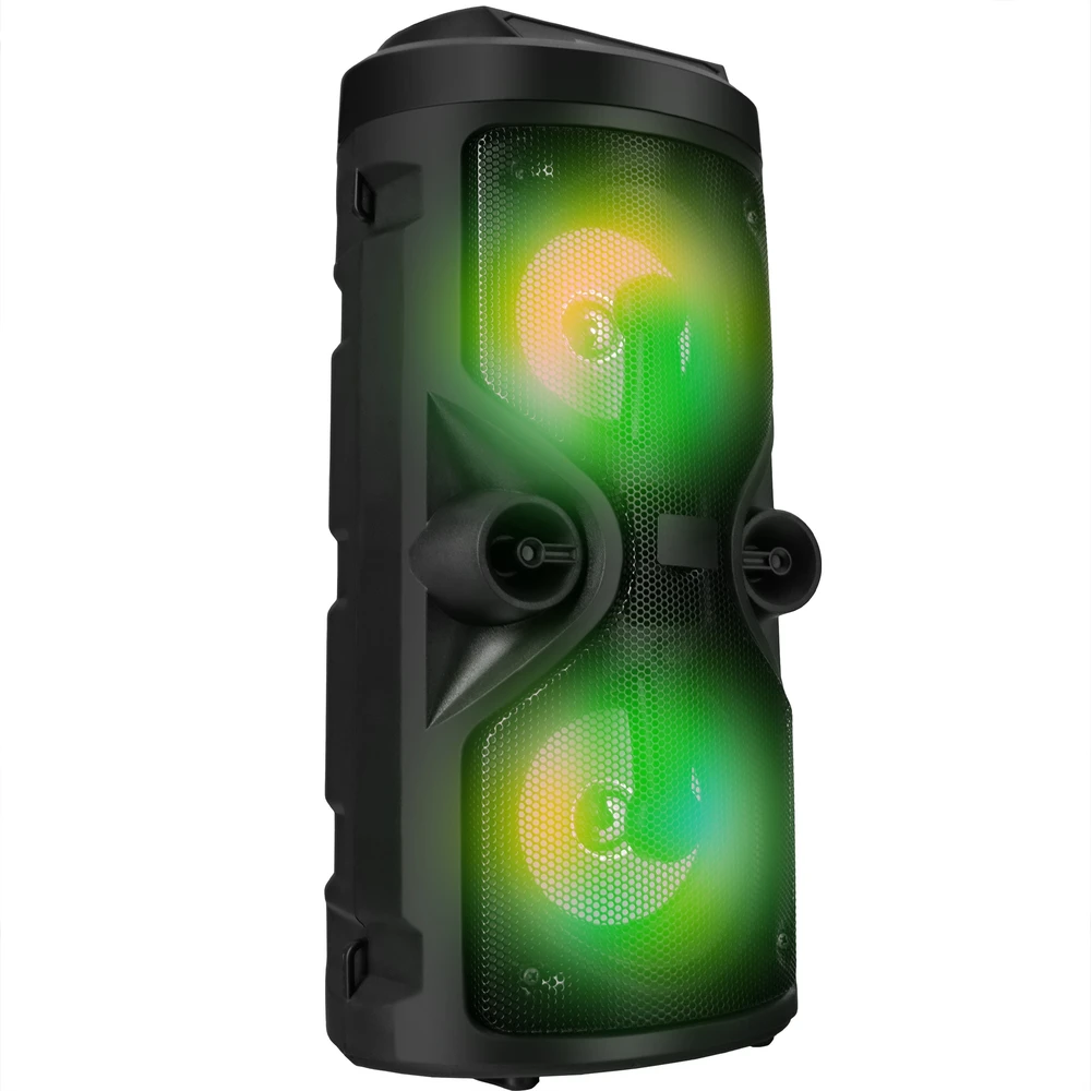 Nešiojamoji „Bluetooth“ kolonėlė Hitelo, juoda