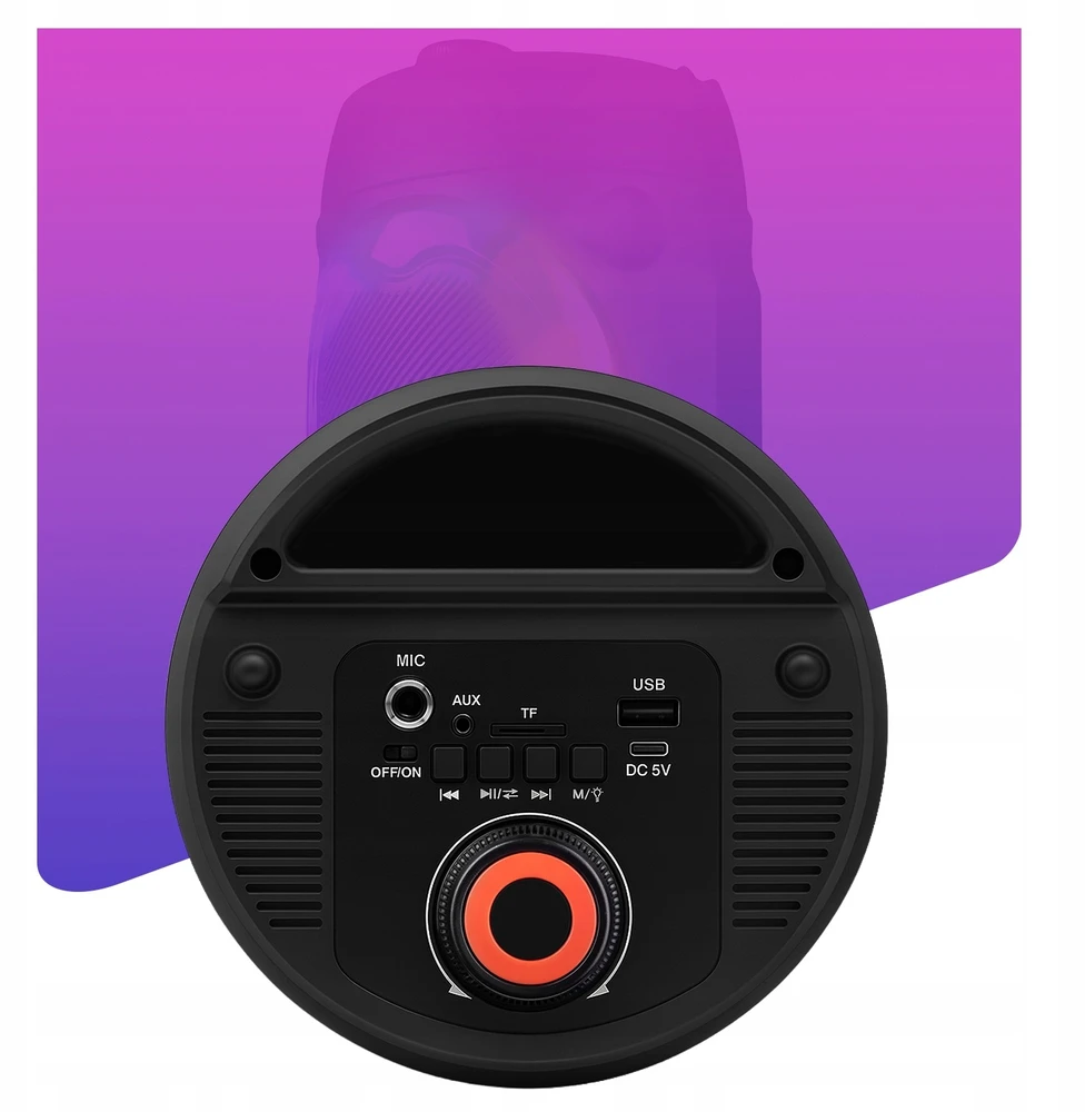 Nešiojamoji „Bluetooth“ kolonėlė Hitelo, 1100 W